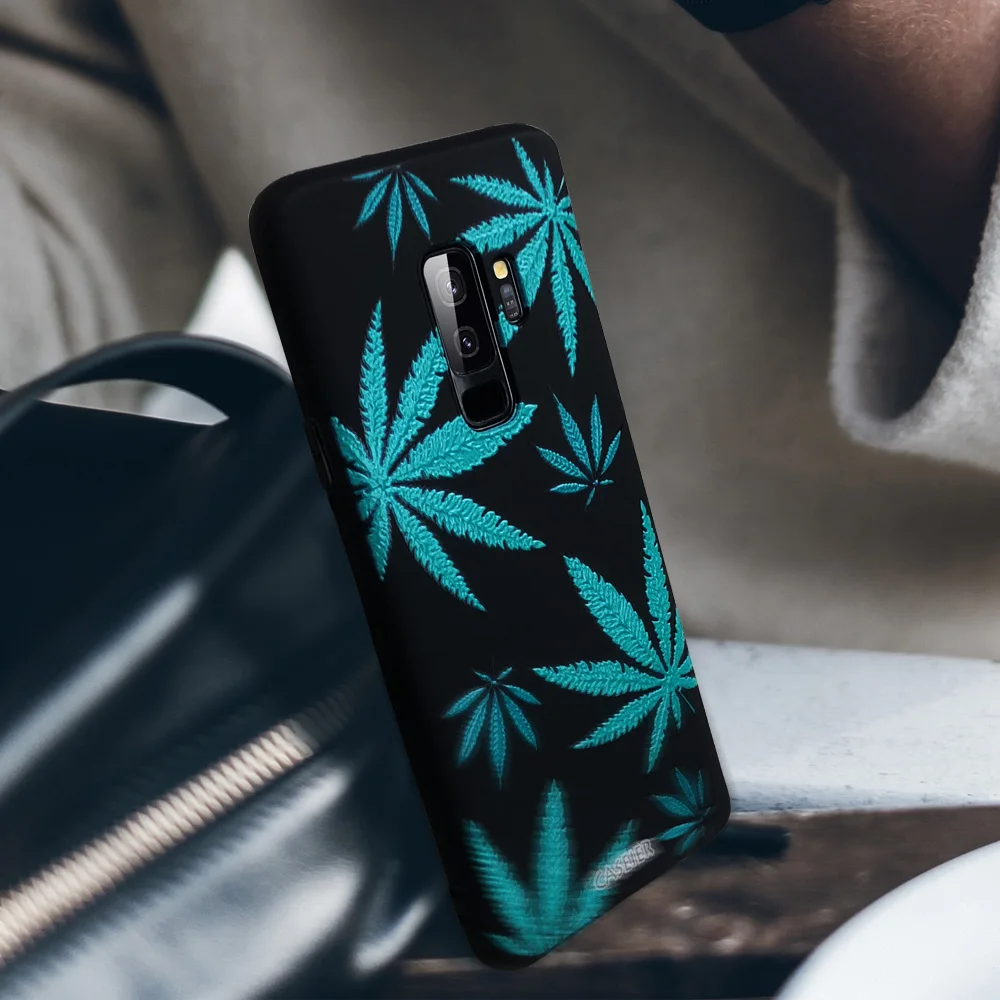 CASEIER Роскошный чехол для Samsung S9 S8 Plus Мягкий матовый телефона Galaxy Note 8 Funda Capa |