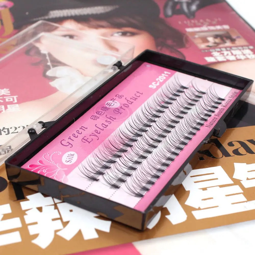 

Толстые Накладные ресницы Nuture 10 в 1, набор черных индивидуальных ресниц для наращивания, инструмент для макияжа 6/8/10/12 мм