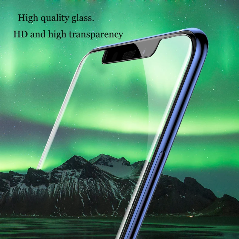 Нано жидкое закаленное стекло для huawei mate 20 pro Защита экрана для huawei P30 pro P20lite UV Ligh полная клеевая стеклянная пленка для телефона