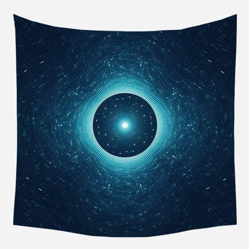 Mling 1 шт. гобелен с черным отверстием, Science Space Universe Future Technology, узор в спальню, в спальню, на пляже, домашний декоративный гобелен