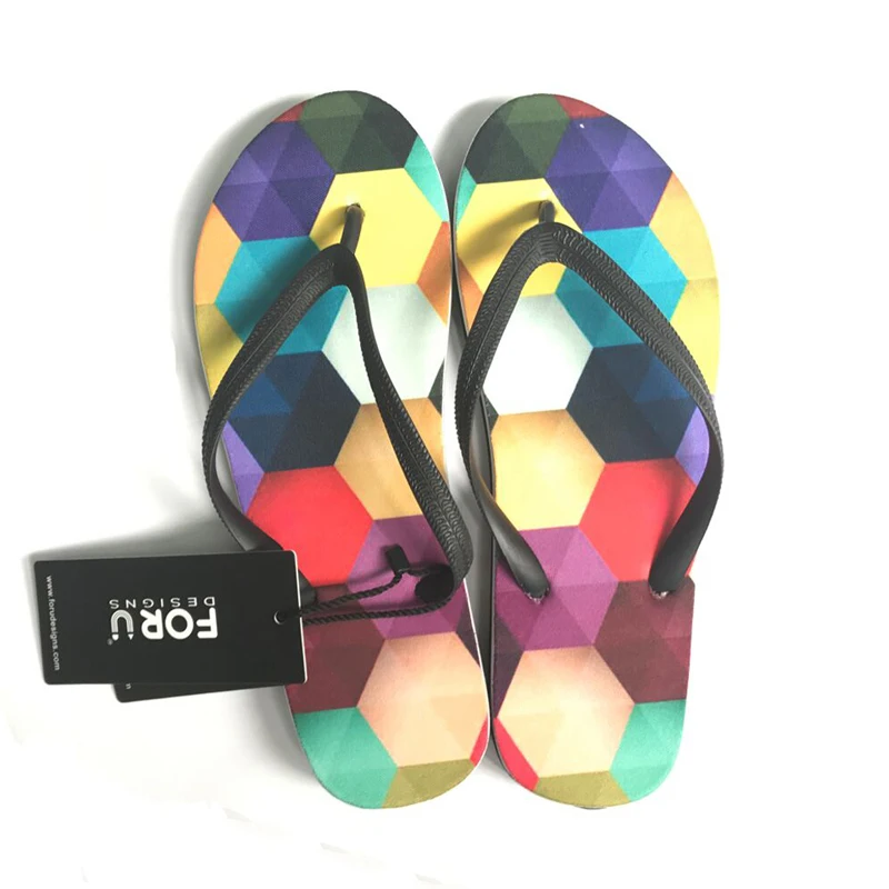 FORUDESIGNS/женские Вьетнамки с изображением кошки и собаки летние шлепанцы женская