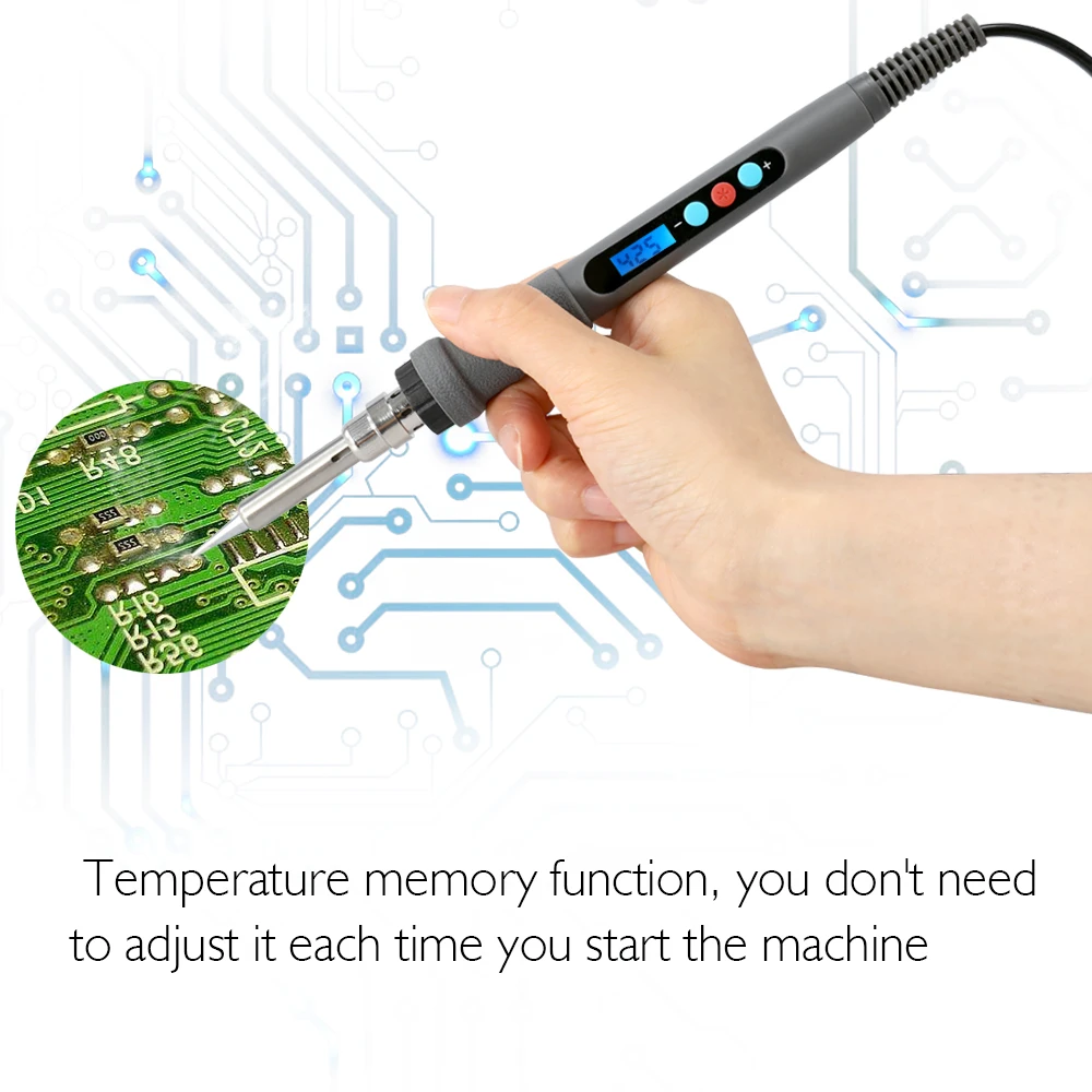 60 Вт электрическая Сварка паяльник костюм внутреннее Отопление Регулируемый