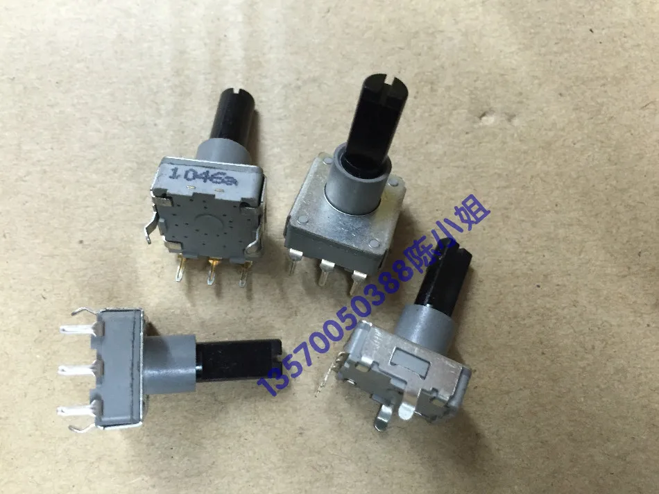 

5pcs South Korea EC16 type encoder 12 positioning number 12, pulse half axis long 20MM washing machine rotary gear switch