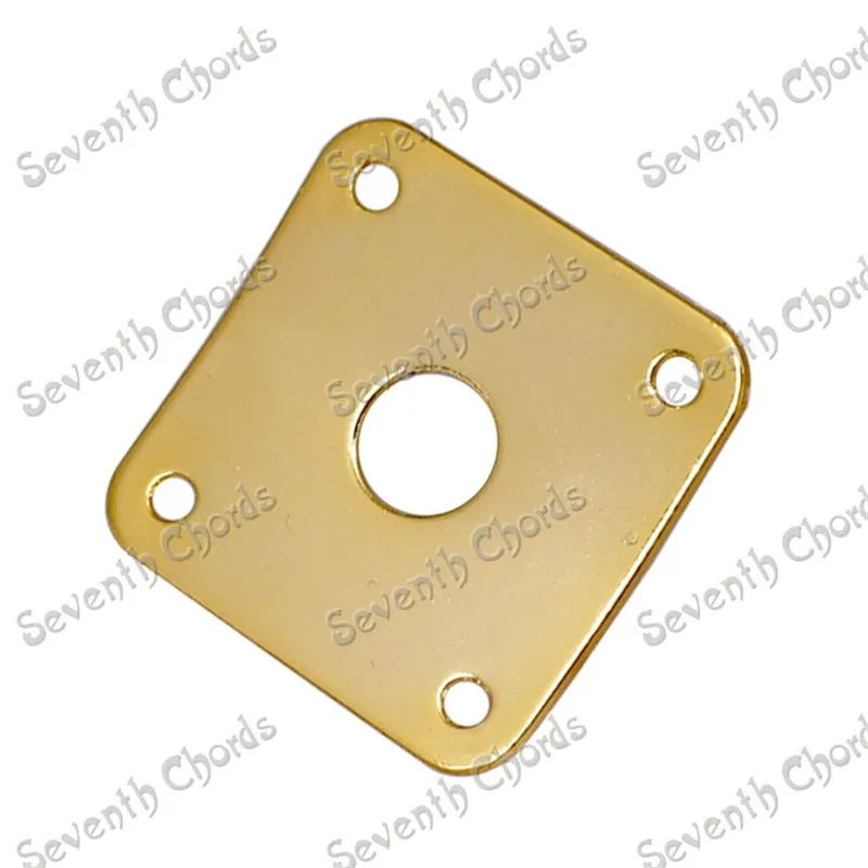 12 шт. металлические Квадратные Зеркальные пластины для электрогитары 35 х35 мм|for