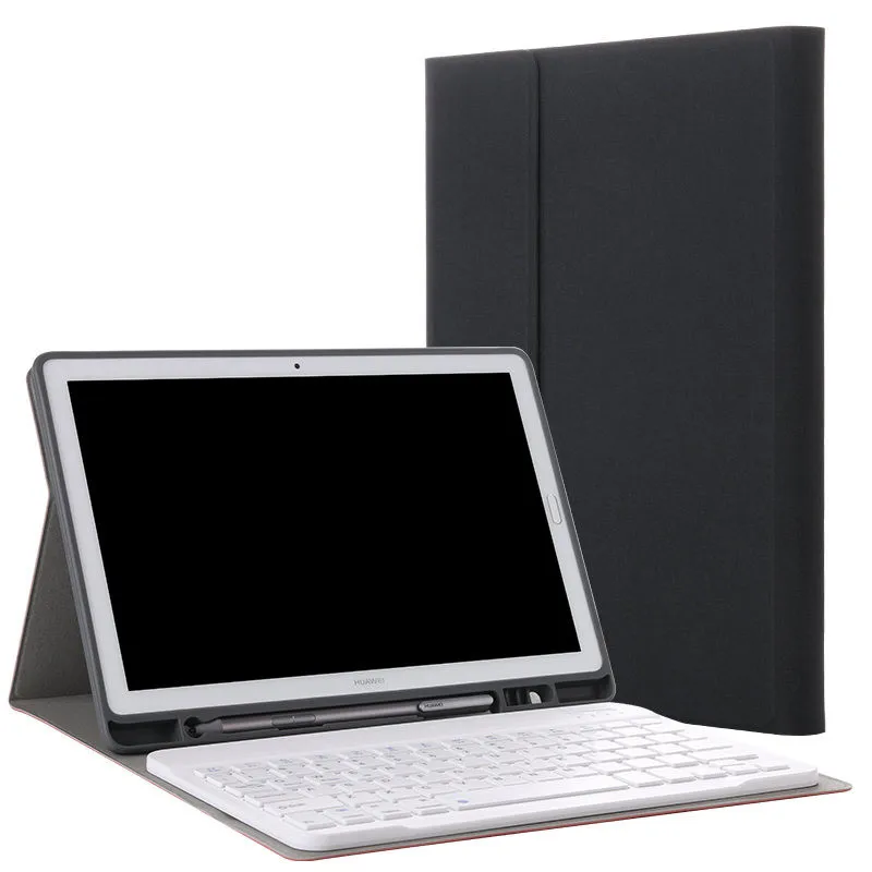 Ультра тонкий Съемный беспроводной Bluetooth клавиатура чехол для huawei MediaPad M5 Lite 10 10,1 чехол BAH2-W09 BAH2-L09 BAH2-W19
