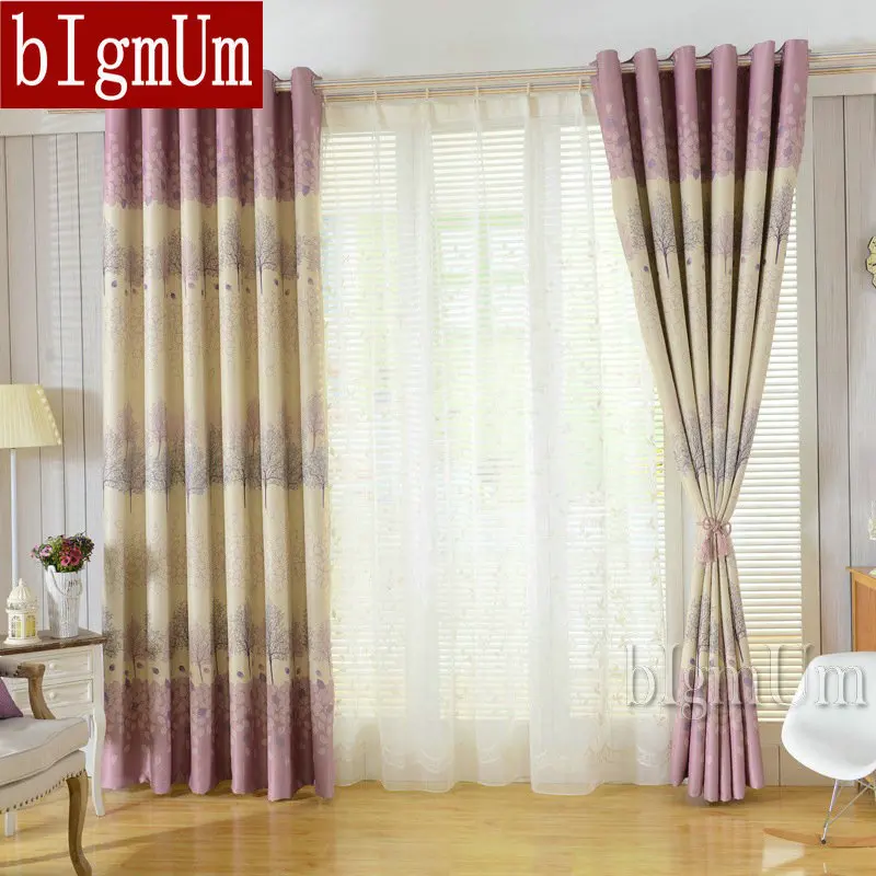 Новое поступление деревенские пасторальные оконные шторы для гостиной