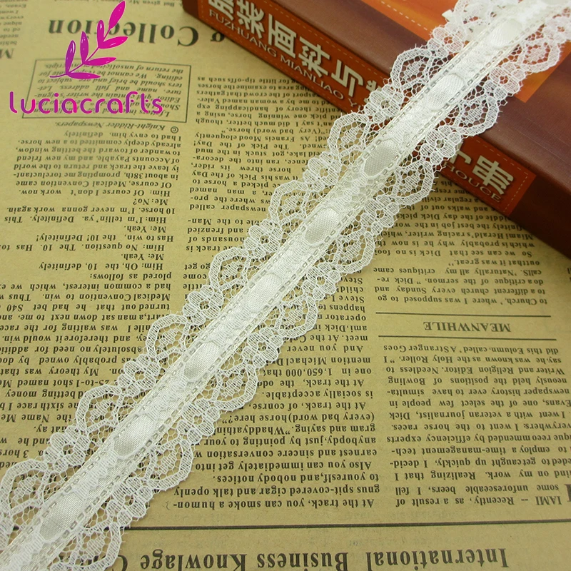 Lucia crafts 30 мм разноцветные варианты полиамидных нитей можно соединять кружево вышивка кружевная отделка 3y/8y P0516