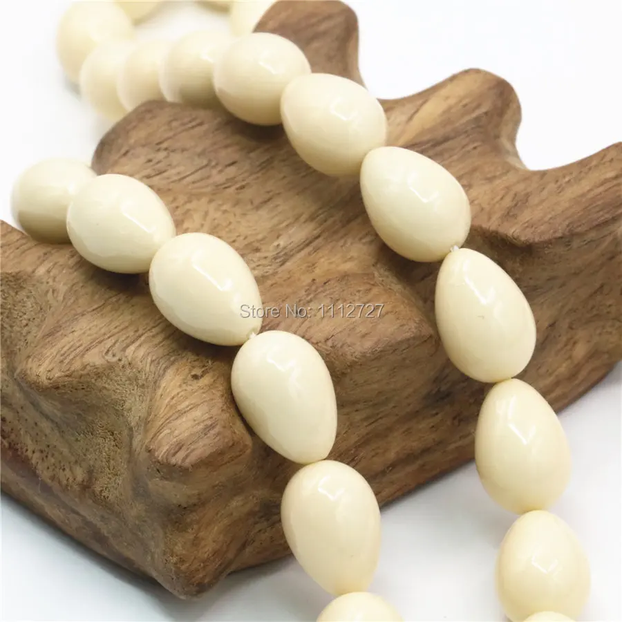 Accessory 9X13mm White&ampYellow Christmas Gifts For Women Girls Pearl Glass Loose DIY Beads Ornaments Jewelry Making Design | Украшения и