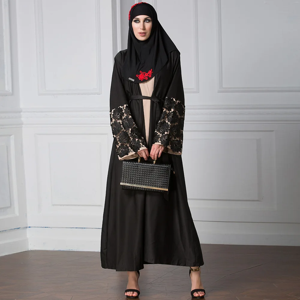 Мусульманское платье Abaya Дубай абаи женская мусульманская одежда ислам турецкий
