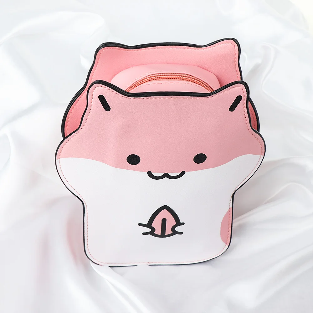 Мультяшные милые мини-сумки для телефона с рисунком хомяка Женский Повседневный