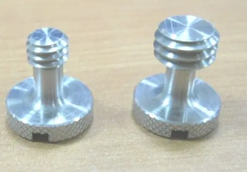 

Прецизионное изготовление, 3/8 дюйма UNC + 1/4 дюйма UNC, винт из нержавеющей стали для пластины QR и камеры штатива