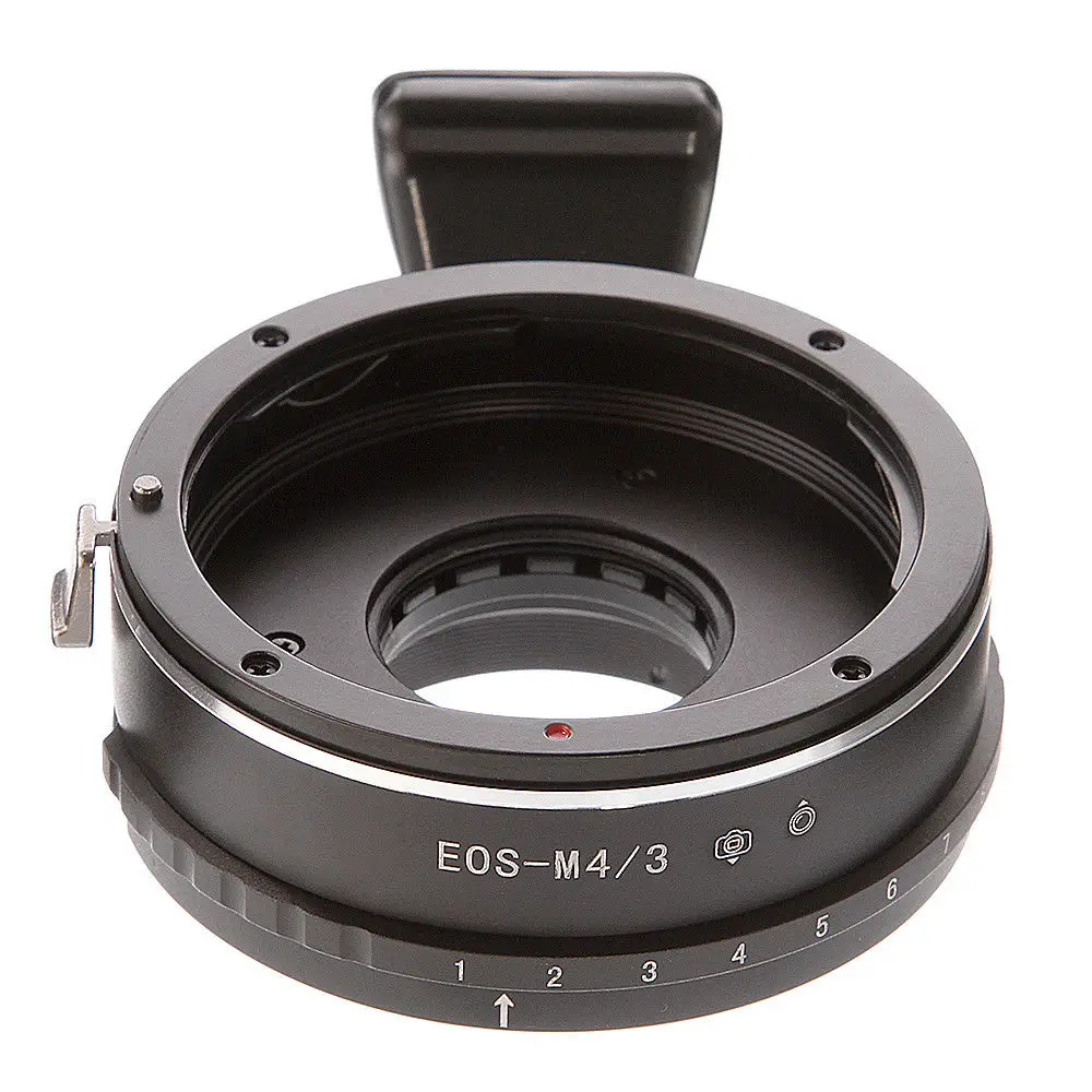 Встроенное кольцо-адаптер для объектива Canon EOS EF для M4/3 Micro 4/3 GH5 GF6 G7 E-M5 E-M5 II E-PL1 камер
