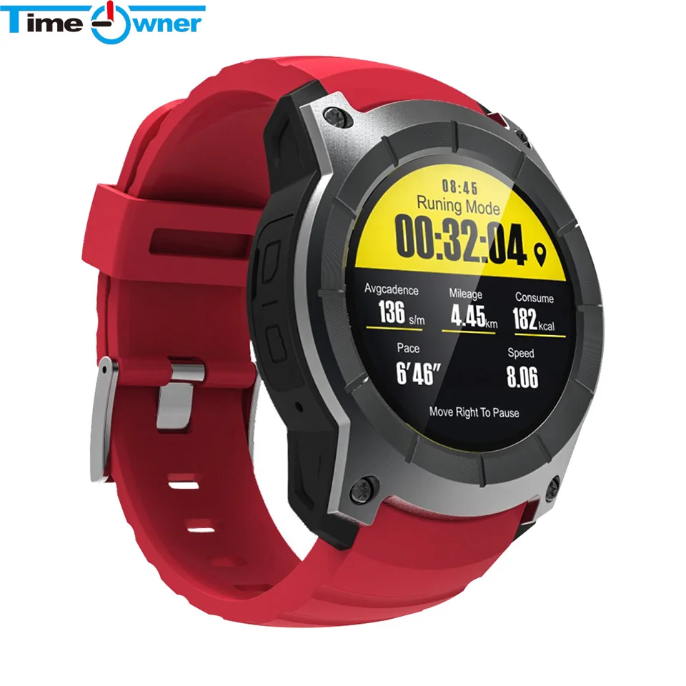 Timeowner S958 Смарт часы Для мужчин gps умные отображающие сердцебиение Мульти
