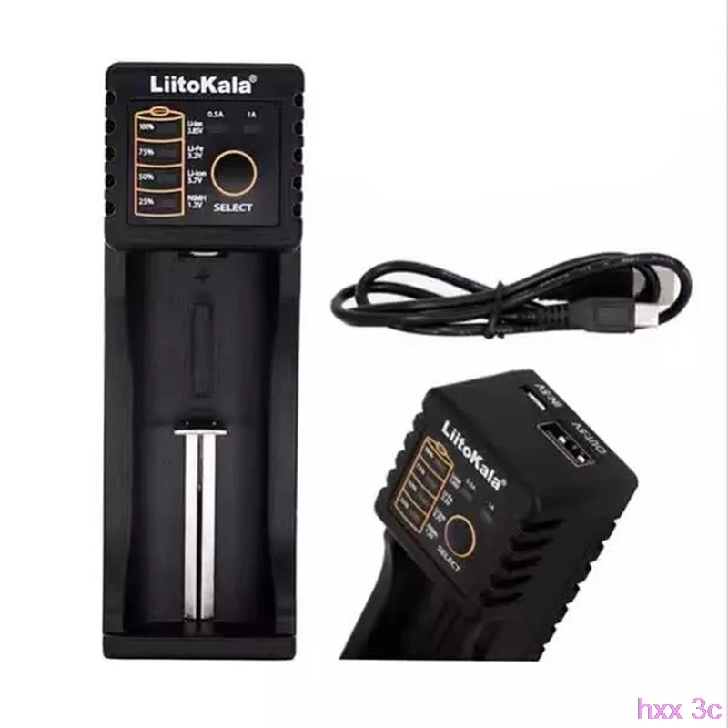 Lii-100 Батарея Зарядное устройство для 26650 16340 RCR123 14500 LiFePO4 1 2 V Ni-Cd-плеер | Электроника