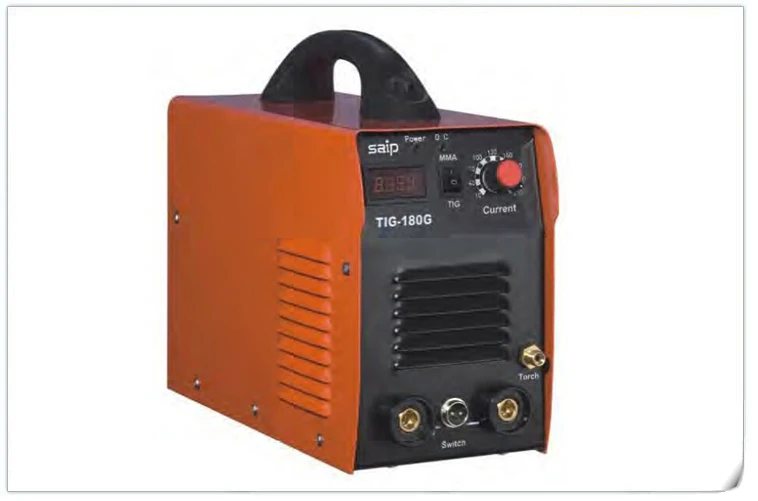 Saipwell сварочный аппарат AC/DC пластиковые сварщик ARC/ММА 200 инвертор tig-180g (IGBT Тип) |
