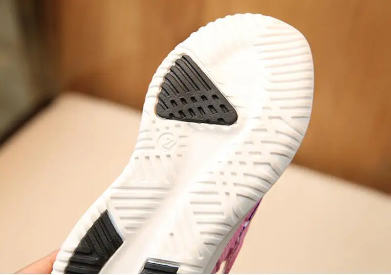 SKHEK Children Sport Shoes Autumn Spring New Fashion Breathable Kids Boys Air Mesh Shoes Girls Anti-Slippery Sneakers Baby Shoe