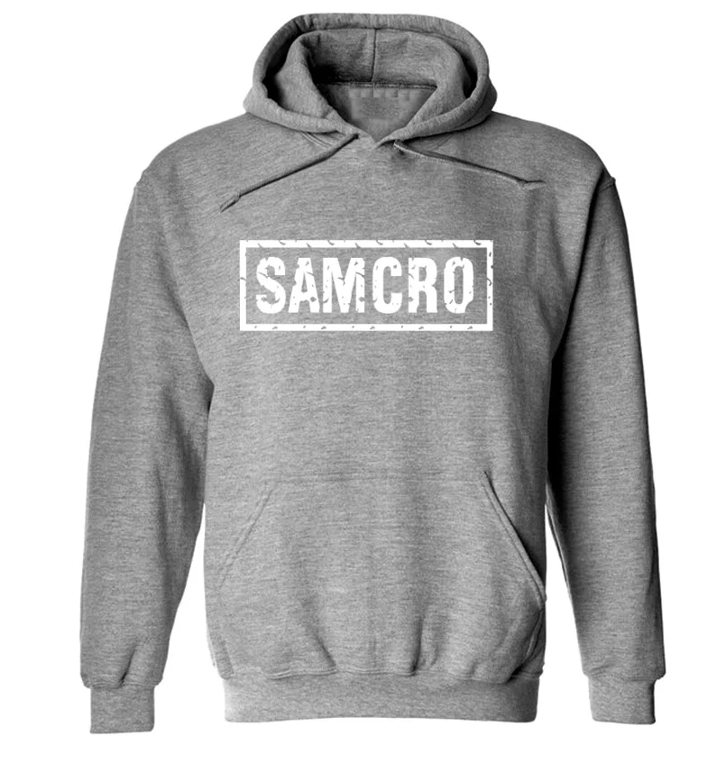 SOA Сыны Анархии ребенка Новая мода SAMCRO для мужчин Спортивная толстовка с