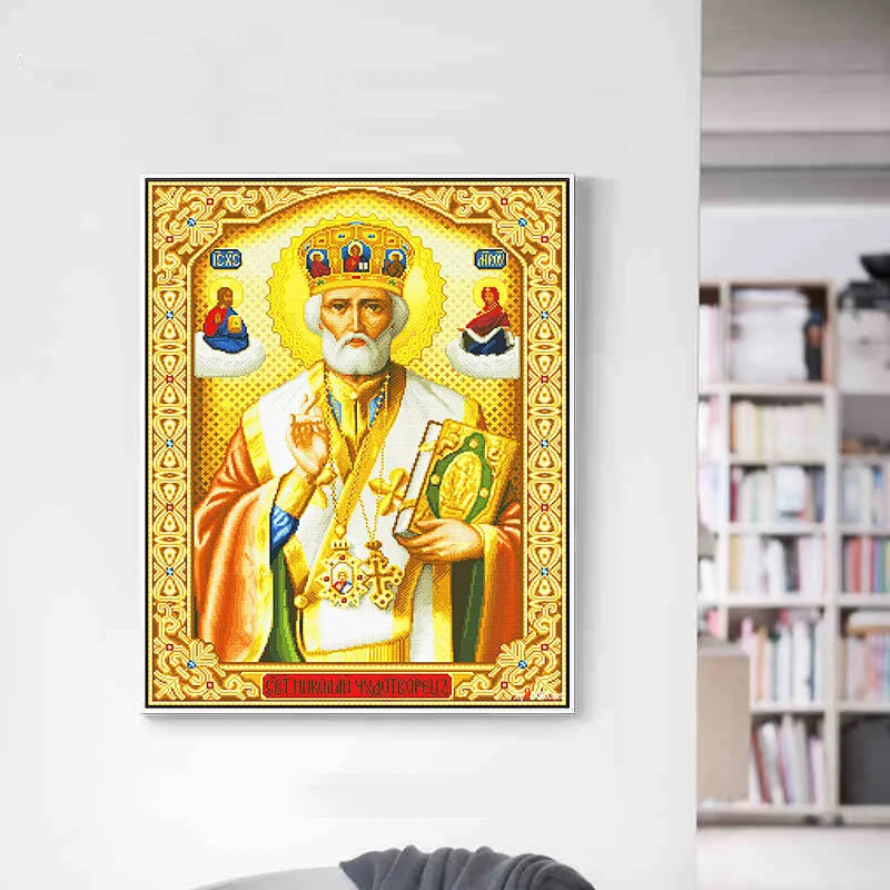 

Алмазная вышивка 5D «сделай сам», мозаика из страз, полноразмерная картина с изображением западной фигуры, вышивка крестиком, 3D декор, подаро...