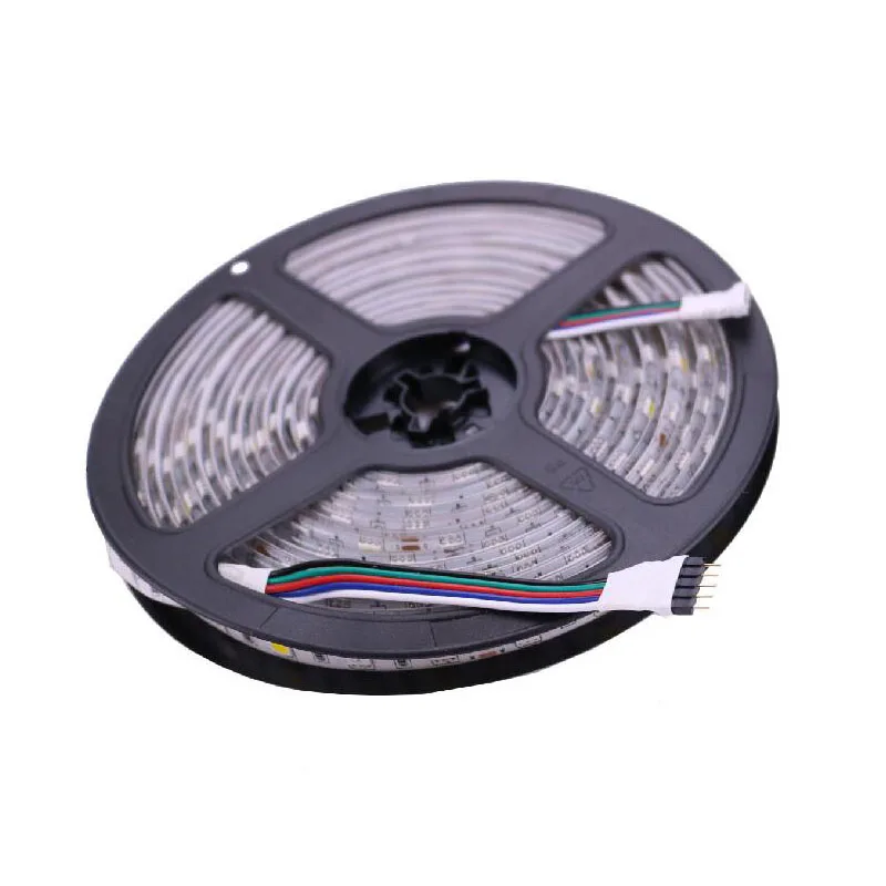 Светодиодная лента 5050 RGB белого/теплого белого цвета 5 м 10 15 20 60 л/м гибкая повязка