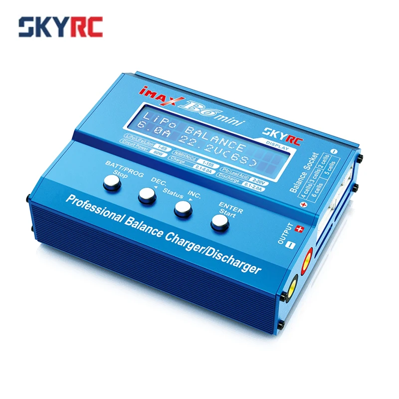 Оригинальное балансирующее зарядное устройство SKYRC iMAX B6 Mini Dis 60 Вт для LiPo Li Ion LiFe Nimh