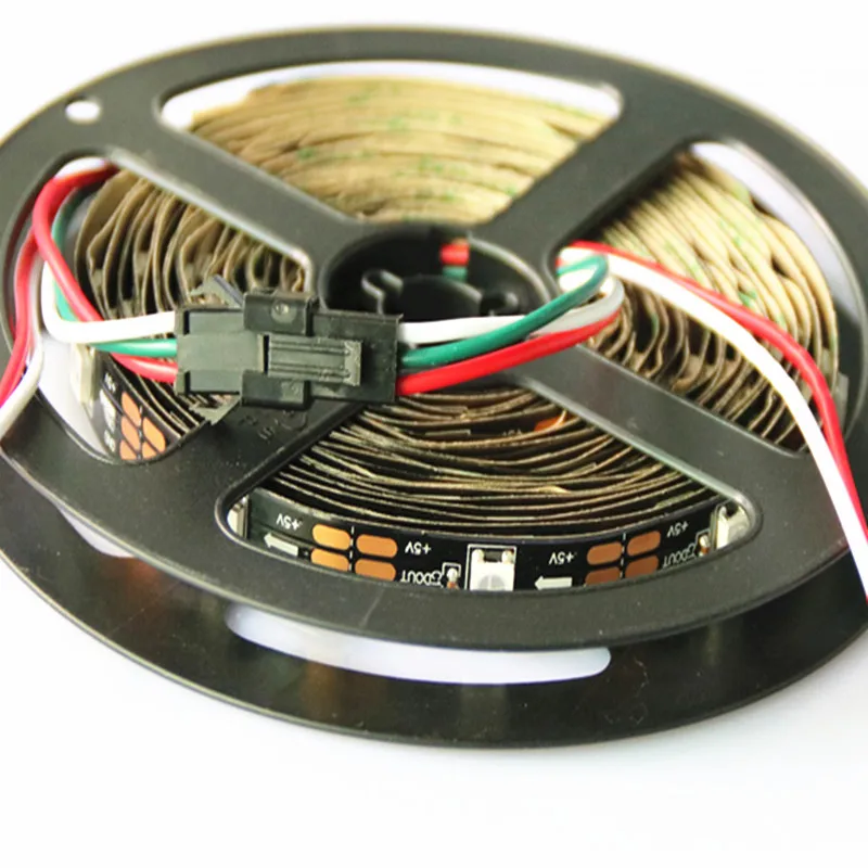 WS2812 ICWS2812B/M умная светодиодная Пиксельная лента WS2812B IP30/IP65/IP67 5 в постоянного тока 1
