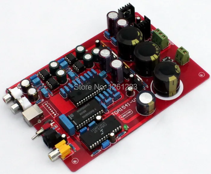 TDA1541 + SAA7220 CS8412 NE5534 коаксиальный USB PCM2704 DAC плата|yj parts|yj bumpertda1541 dac |
