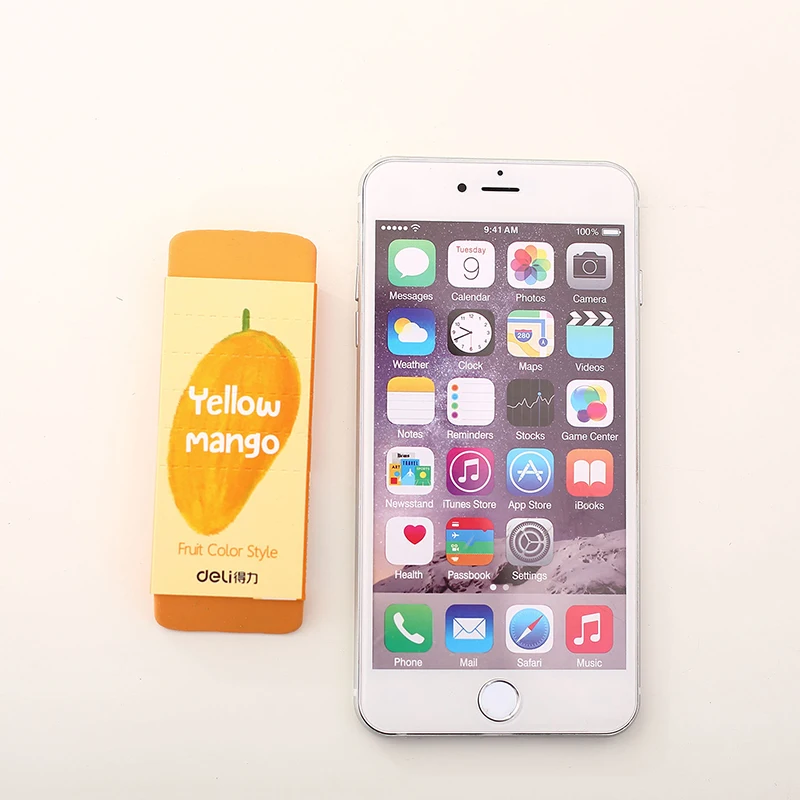 

deli big Art Stationery Examination Painting Eraser School-supplies Children School Supplies Cute Eraser Stationery For Kids