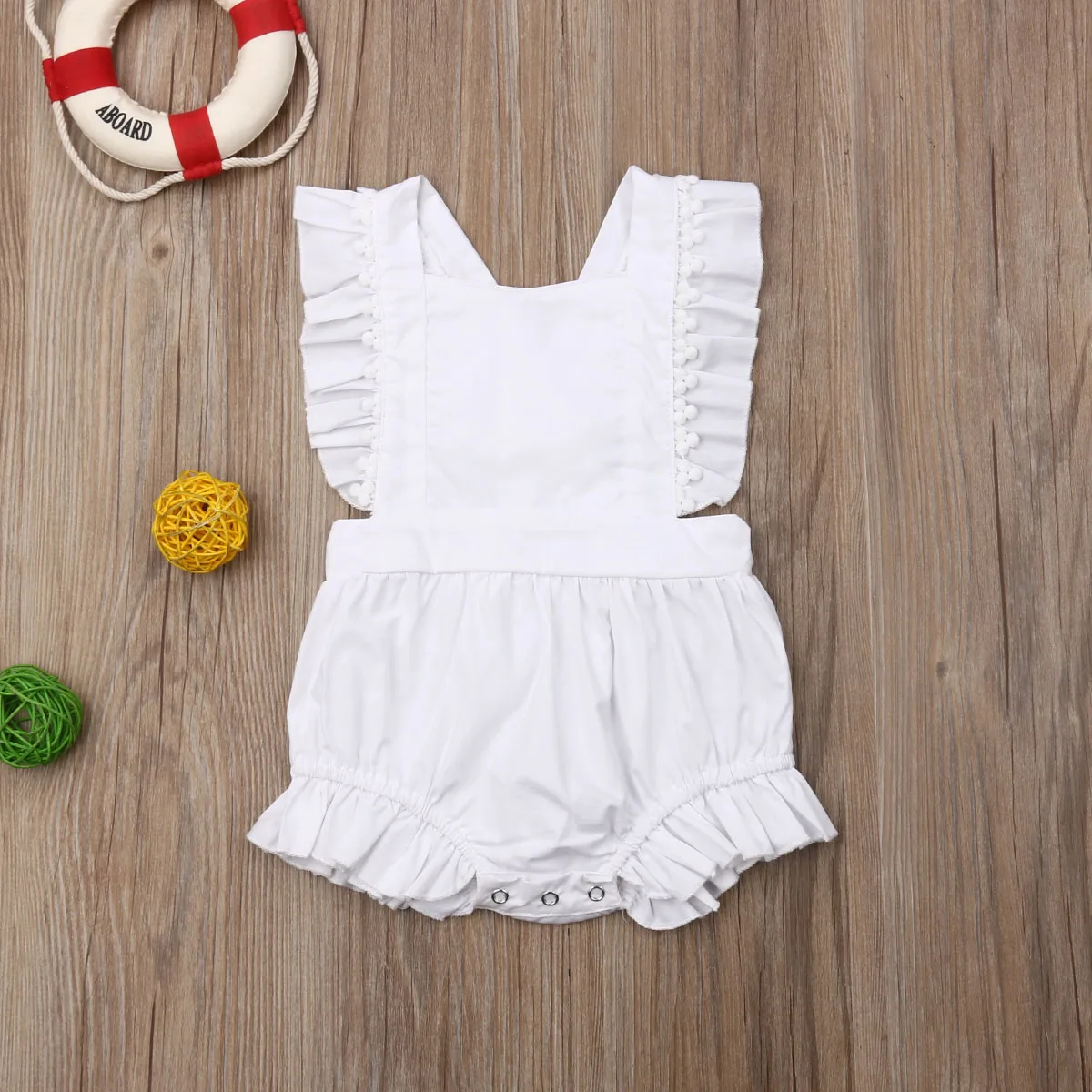 Canis/Летний однотонный Комбинезон для маленьких девочек с рисунком