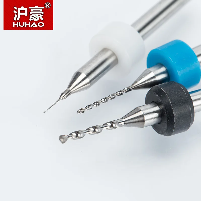 Набор сверл HUHAO 10 шт. 3 175 мм Micro Mini pcb Вольфрамовая сталь с ЧПУ для печатной платы