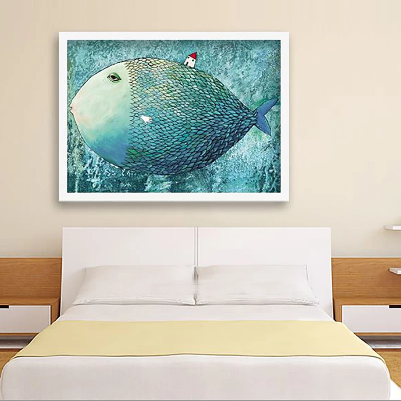 Скандинавский минималистичный современный холст художественная живопись