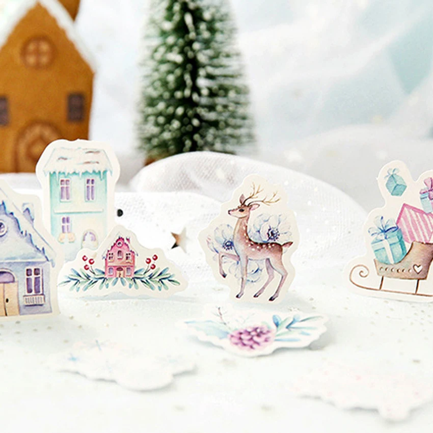 46 шт./кор. милые скандинавские полярные карманные предметы декоративные