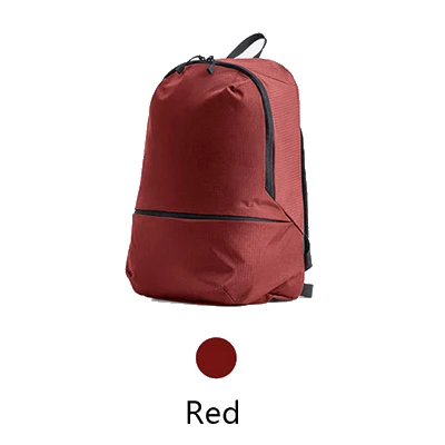 backpack red Xiao mi рюкзак для дрона mi 11L 5 цветов уровень 4 водонепроницаемый нейлон 150 г городская повседневная спортивная рюкзаки сумки мужские и женские маленькие размеры - Цвет: backpack red