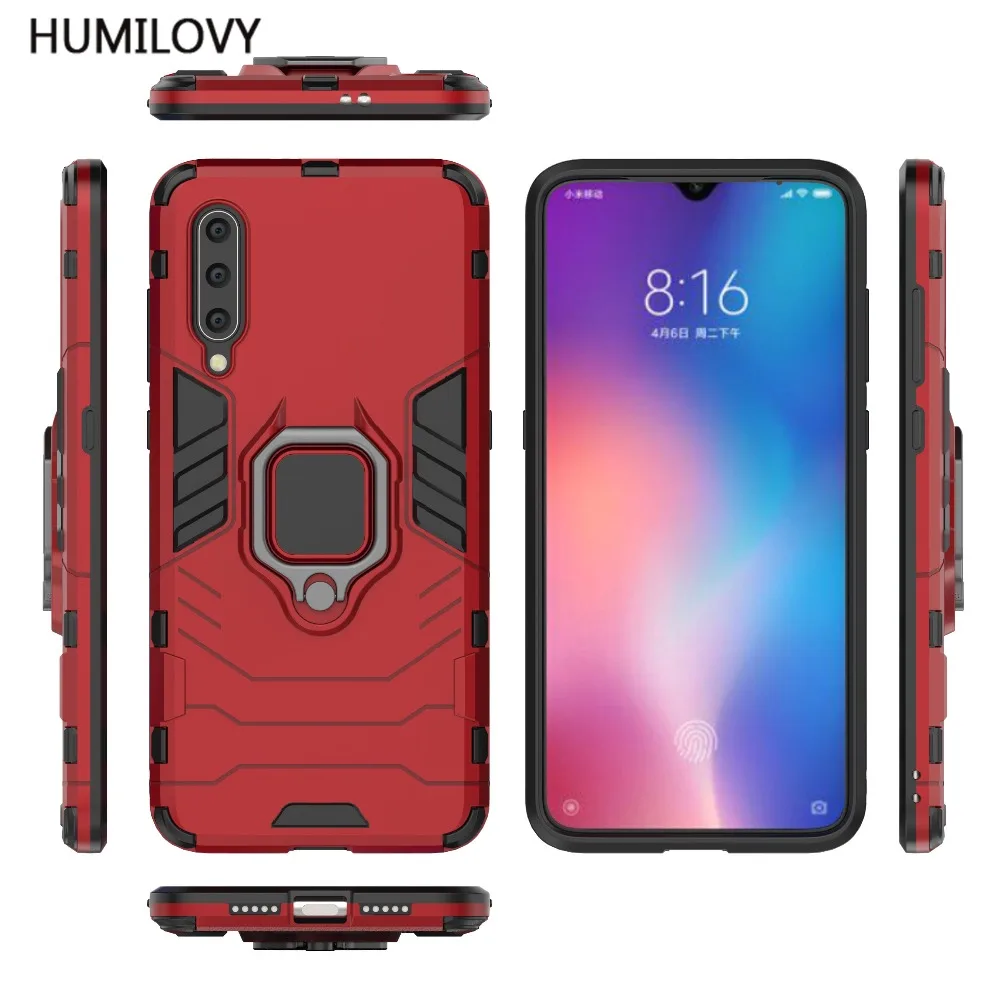 Чехол для Xiaomi Mi 9 чехол с магнитным кольцом телефона защитный жесткий из ТПУ Mi9 |