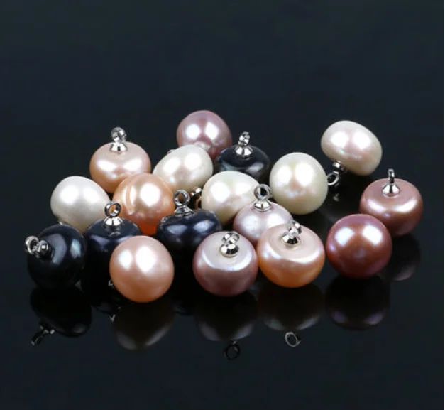 5 шт./лот цветные круглые жемчужные пуговицы в виде ракушек для мужчин и женщин