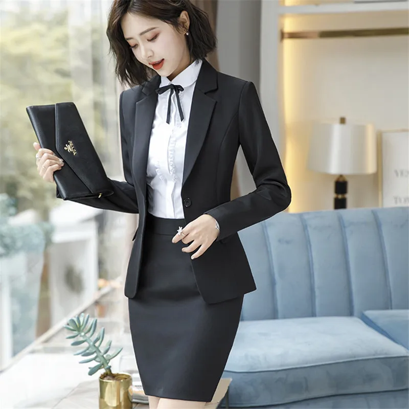 2 Piece Set for Women Singel Breasted Solid Color Blazer Jacket&ampTrouser Office Lady Suit Feminino Work Fashion Pant Suits | Женская