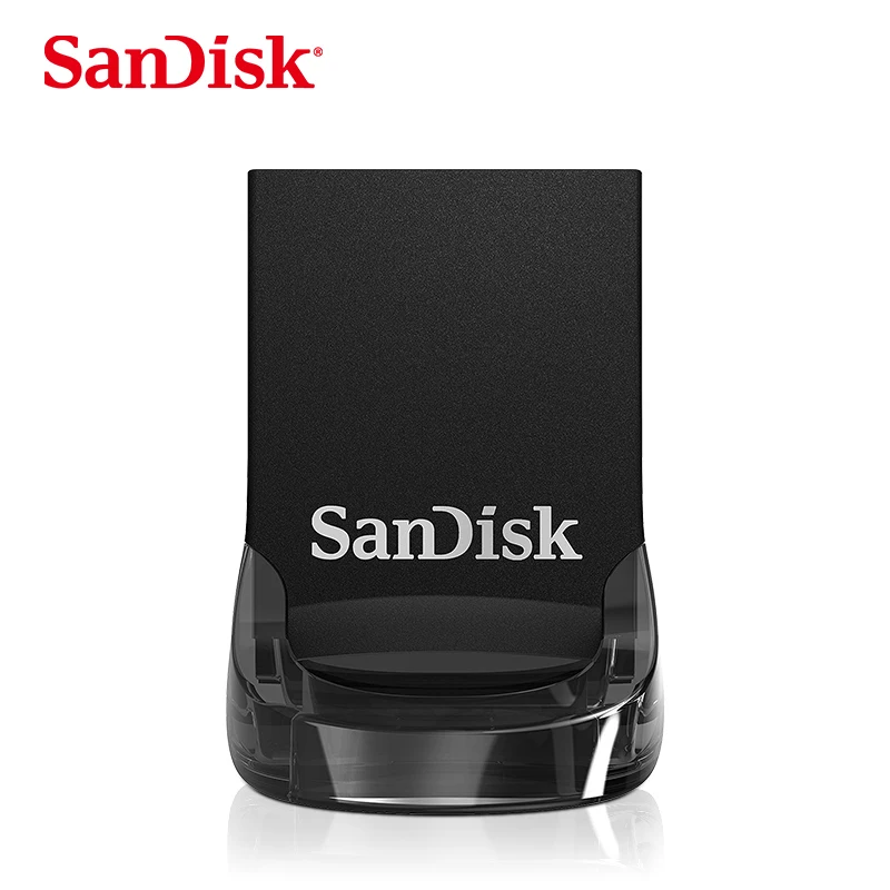 SanDisk Fit USB Flash Drive 64gb CZ430 16GB mini USB Pen Drive 3.1 Up to 130MB/S pendrive high Speed USB 3.0 USB Stick 32gb 128G