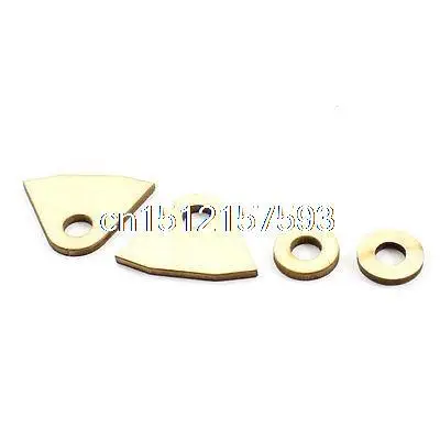 

2 Pcs RC Boat Ship Part Wodden Motor Stand for 4.76mm Shaft Copper Pipe