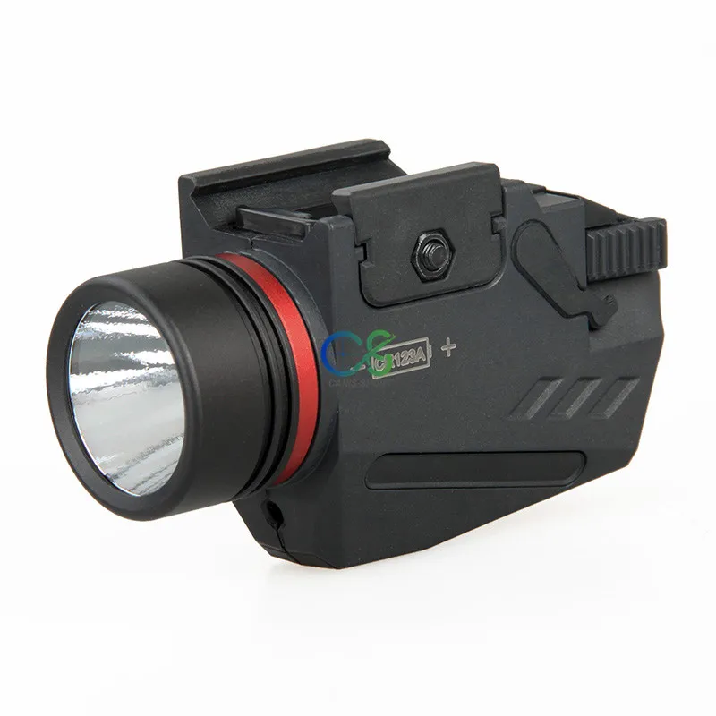 Черный TRIJICON Новое поступление красный лазерный тактический фонарь компактный/суб-компактный 150 люмен для охоты стрельбы gs15-0124 - Цвет: Черный