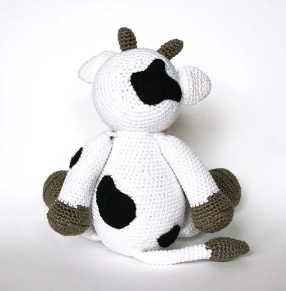 Вязаные игрушки амигуруми корова Номер модели 0903