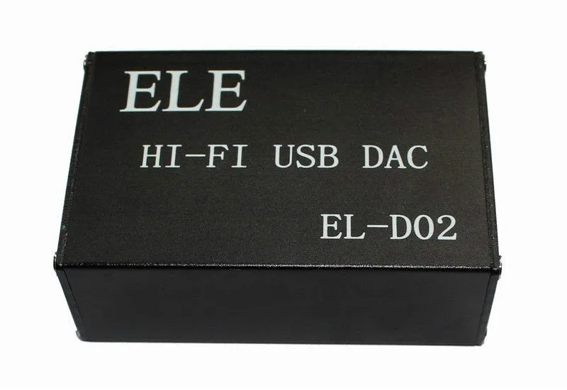PCM2704 USB DAC TDA1308 усилитель для наушников и регулятор громкости ELE EL-D02 100dBP