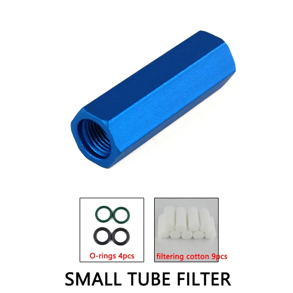 Ручной насос PCP для пейнтбола воздушный фильтр маленький синий сепаратор