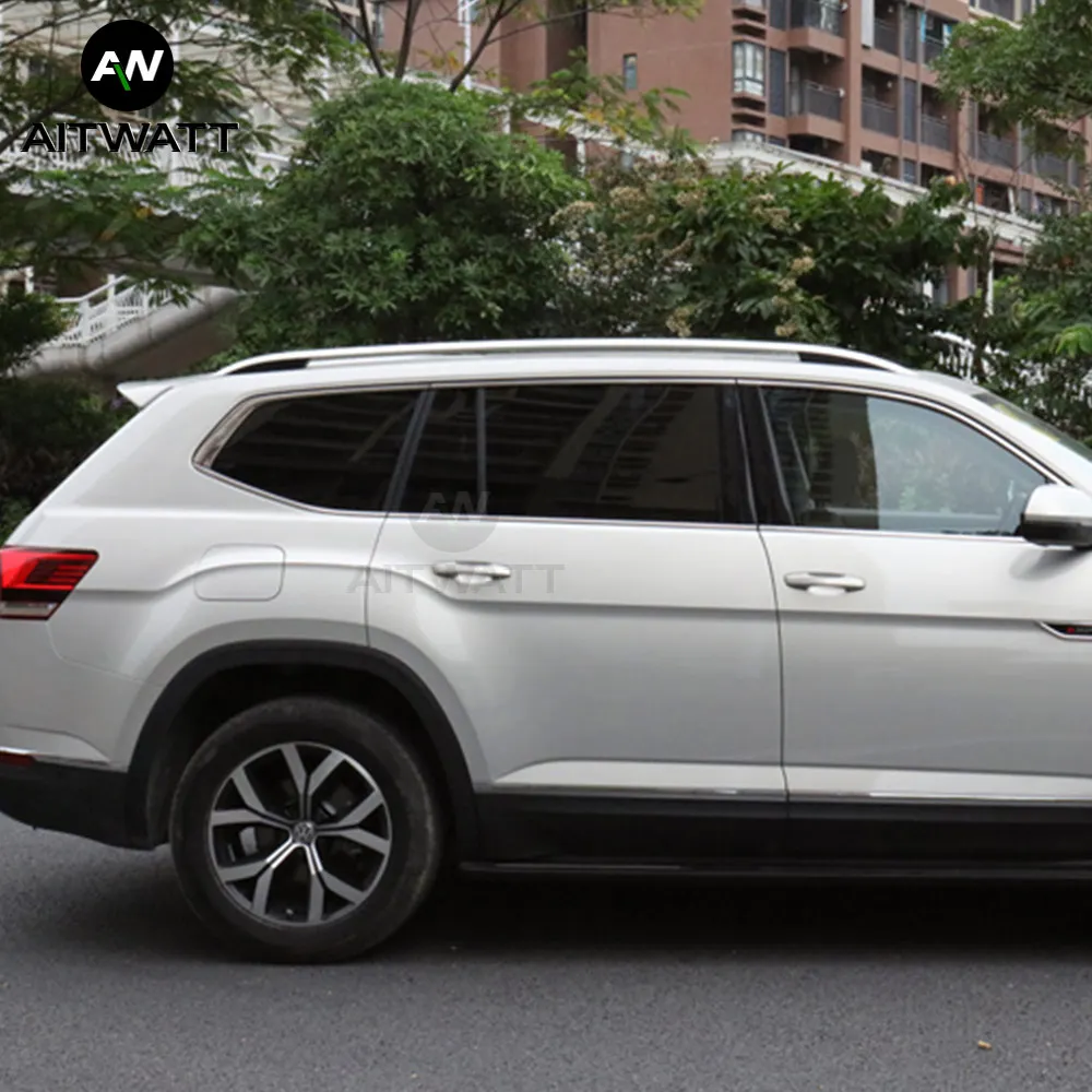 Черный спойлер для Volkswagen VW Atlas Teramont 2017 2018 Неокрашенный праймер задний багажник