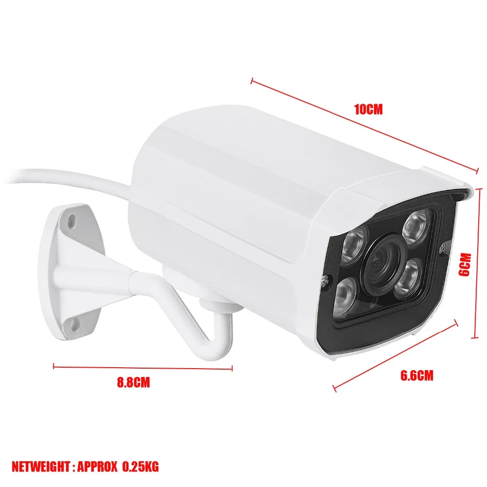 BESDER CCTV AHD камера 960P 1/3 ''SONY IMX225 наблюдения наружная пуля Водонепроницаемая с OSD