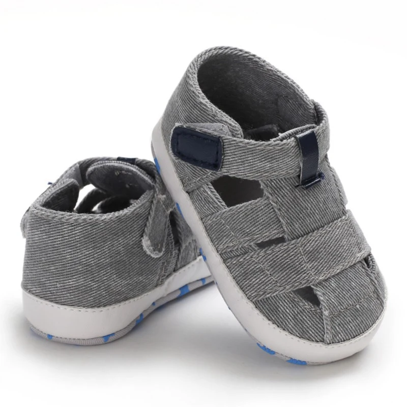 

2019 Newborn Baby Boys Sandals Soft Sole Crib Shoes Toddler Infant Summer Casual Sandals Suitable Baby Shoes For 0-18 Months