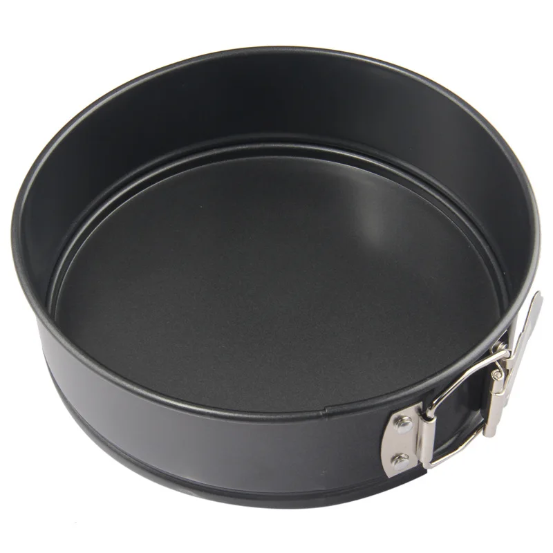 

8 inch round, non sticky, buckle bottom cake pan cake mold