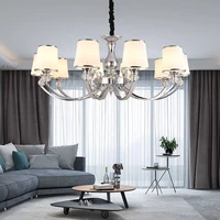 european style living room chandelier atmosphere luxury crystal chandelier home bedroom dining room lamp chandelier suspension