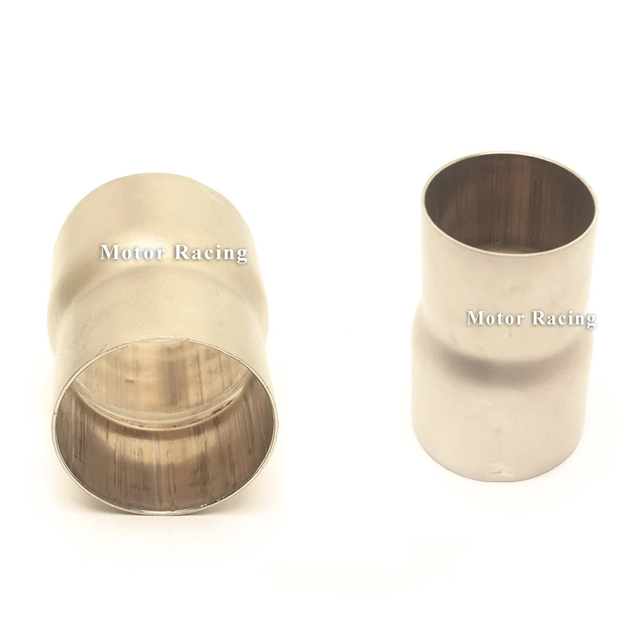 

Motorcycle Exhaust Muffler 36MM-51MM-61MM Link Pipe Escape Moto Convertor Mid Tube Connector Dirt Bike DB Killer
