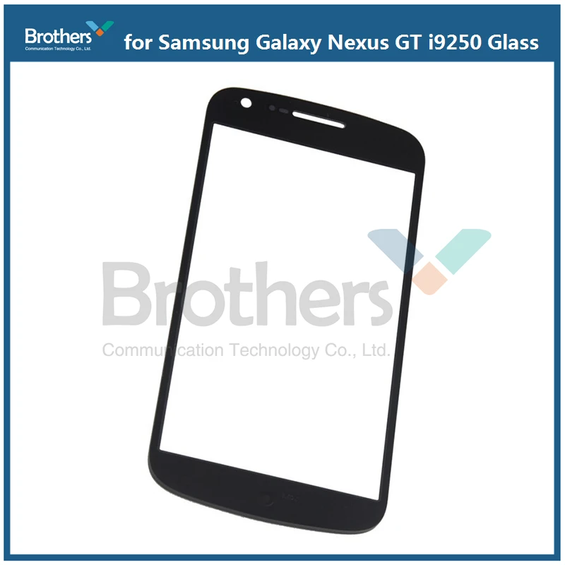 Черное стекло для samsung Galaxy Nexus 3 i9250 Внешнее стекло для samsung i9520 передняя линза сенсорный экран телефон замена для i9250