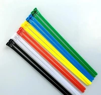 50pcslot releasable ties 8 300 color nylon cable ties loose cable ties