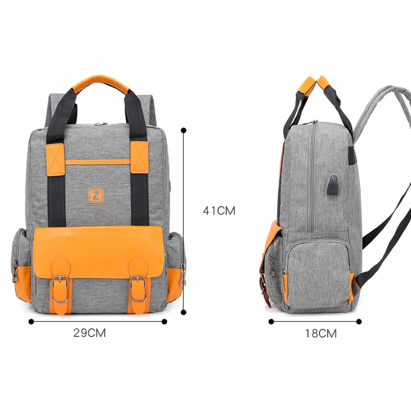 Модные женские рюкзак для ноутбука Колледж студент bagpack школьные сумки девочек